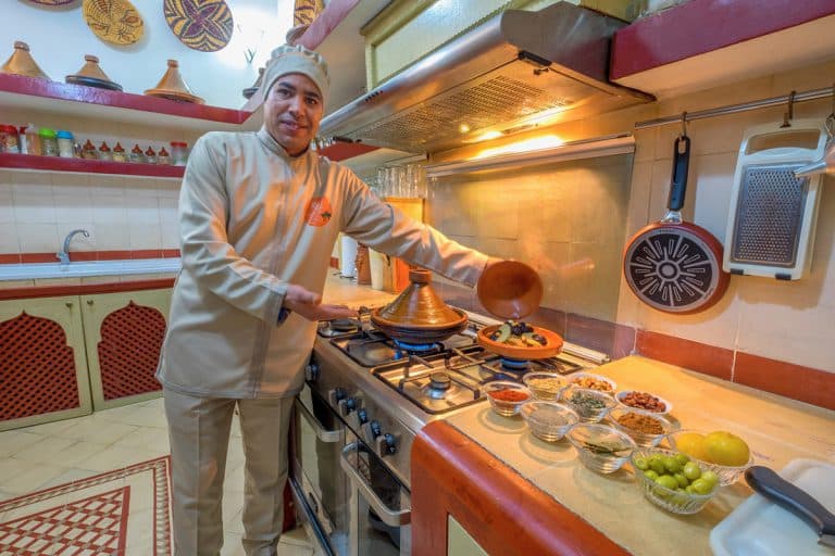 Espace Spa et détente luxueux au Riad Sable Chaud Marrakech